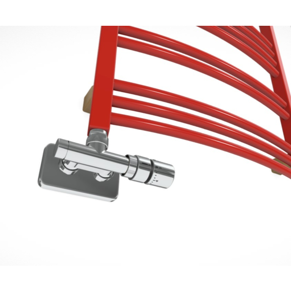 TERMA Jade M kúpeľňový radiátor RAL3020 detail