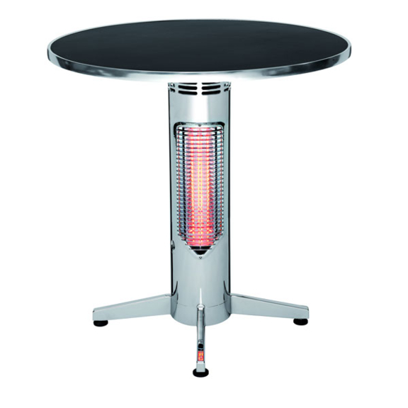 Infražiarič Vireoo private chróm