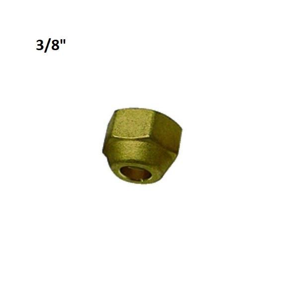 Mosadzná matica 3/8"