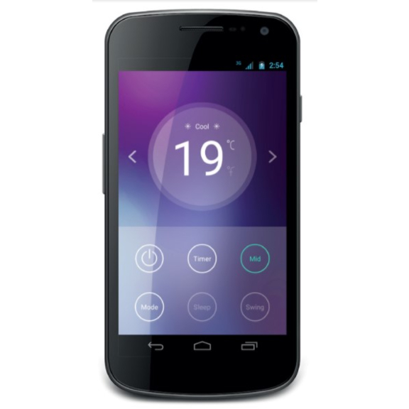 Blaupunkt Moby Blue 1012 WT mobilná klimatizácia - aplikácia