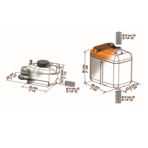 Sauermann Si -33 - rozmery