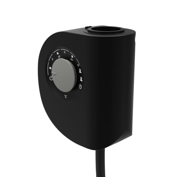 Isan Mini Eco regulátor elektrických radiátorov - Čierna