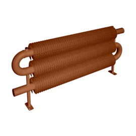 ISAN Spiral RAO3-F radiátor na zem - S03 ISAN Spiral RAO3-F radiátor na zem - S03