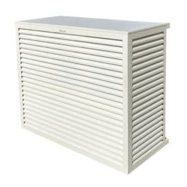 DECOClim ALU XL Kryt pre klimatizáciu a tepelné čerpadlo RAL9010