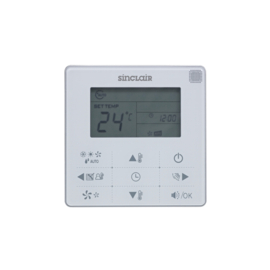 Sinclair KJR-29B Nástenný káblový ovládač pre fancoily