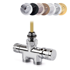 SR Tondera priamy stredový ventil 0690 s ponornou trubicou a dizajnovou hlavičkou