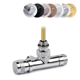 SR Tondera ľavý rohový stredový ventil 0689 s ponornou trubicou a dizajnovou hlavičkou