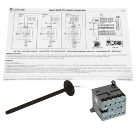 Systemair sada na pripojenie el. predohrevu CB