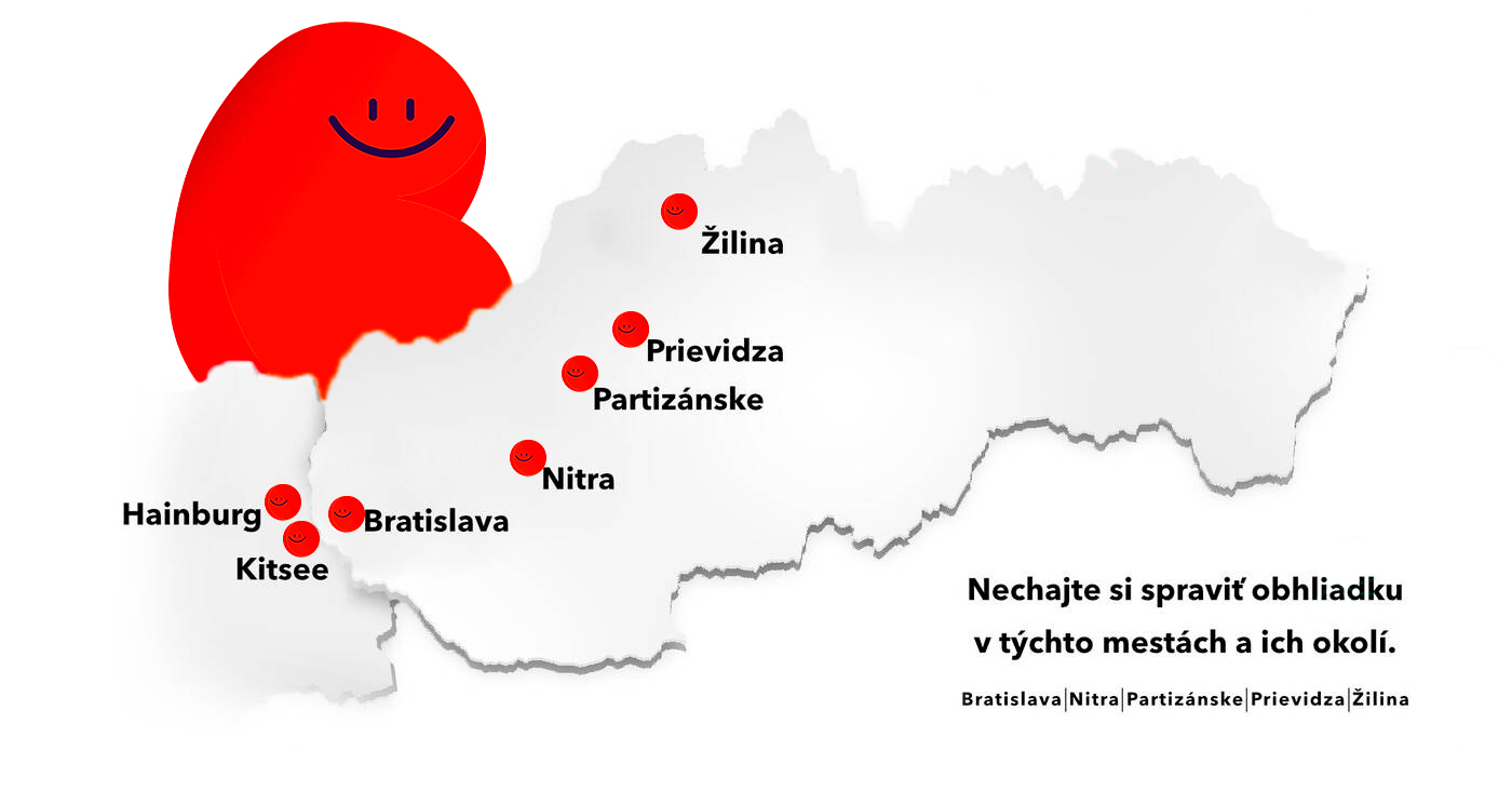Mapa pôsobenia Baltrio